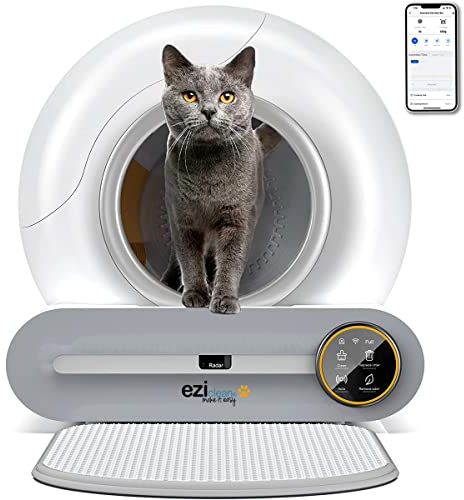 eziclean Litière Robot autonettoyante connectée - Maison de Toilette pour Chat CATBOT K8i