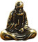 Staccatory Retro Messing Buddha Mini Statue Bodhidharma Figuren Schreibtisch Dekoration Kunst Geschenke Miniaturen