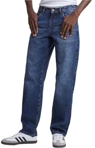 Urban Classics Herren Heavy Ounce Straight Fit Jeans