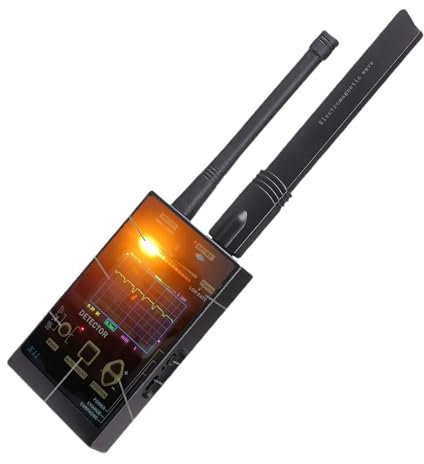 Boyuan Detector De Camaras Y Microfonos Ocultos Profesional Camara Espía Oculta, Monitoreo Remoto Detector Portátil Camara Oculta, Dispositivo De Camara Espia Oculta Para Oficina, Coche, Hotel