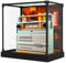 Le-go toy model acrylic display box, suitable for Le-go 10334 ret-ro radio assembly model transparent display box. (Model not included) (Background spray painting model(A))