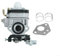 Carburetor Kit Compatible with Various Models OE Parts, for 2-stroke Engines 43Cc, 47Cc, 49Cc, 50Cc, Fits Hedge Trimmers, Brush Cutters, Chainsaws