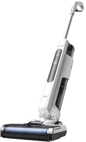 ECOWELL Wet Dry Vacuum Cleaner Cordless Vacuum Mop Wash All in One, Self-Cleaning 0.1'' Dual-Sided Edge Cleaning, 8.2 lbs Lightweight Floor Vacuum for Hard Floors