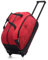 OIWAS Kleine Reisetasche Damen mit Rollen 50L-60L Trolleyfunktion Tasche erweiterbares Business Trolley Handgepäck Rot