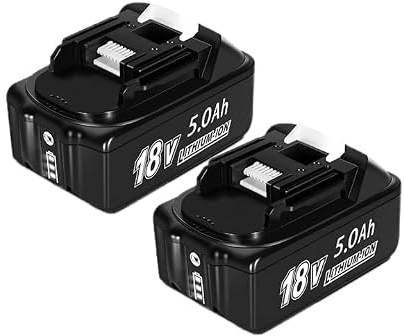 5000mAh Ersatzakku Kompatibel mit Makita 18V Akku BL1850 BL1860B BL1855 BL1840 BL1830 mit LED Indikator