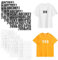10 Sheets Iron on Letters for Clothes,2 Inch Heat Transfer Vinyl Letters for T Shirts,Football Shirts DIY Name Printing, Stick on Numbers for Clothes