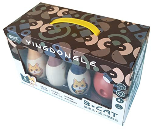 Toddmomy Safe Bowling Kit for Toddlers 1 Set Educational Bowling Toys for Kids Promote Parent-child Interaction