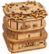 3D Puzzle Boxes,Reusable Craft Puzzles,Precision Wooden Maze Jigsaw,Escape Room Game,Stylish Money Box,Model Assembly Toys Kits