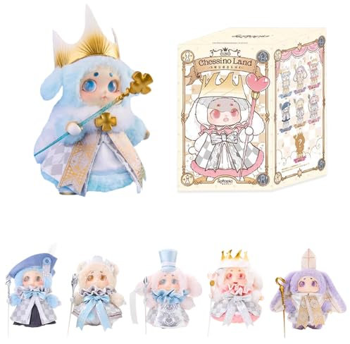 niannyyhouse Mystery Plush Blind Box, 21,8 cm Sammlerpuppe, Spielzeug, zufälliges Design (Einzelbox)