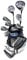 Callaway XT Paket (Junior, Linkshänder, 10-teiliges Set), weiß, Clubs + 1 Stand Bag