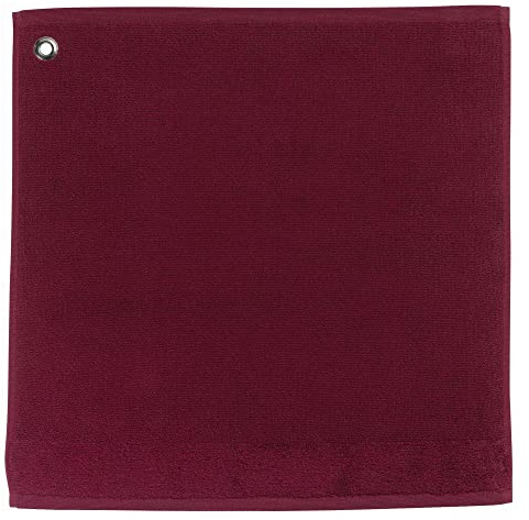Handtuch mit Öse Curl 50 X 50 weinrot 50 x 50 cm Winkler