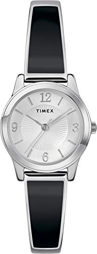 Timex Orologio Analogico Classico Quarzo Donna con Cinturino in Acciaio Inox TW2R92700