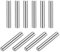 sourcing map 10 Stück Zylinderstifte Dübelstift 304 Edelstahl Holz Etagenbett Dübelstifte Regalheringe Stützregale 2 x 14mm (ca. 5/64)
