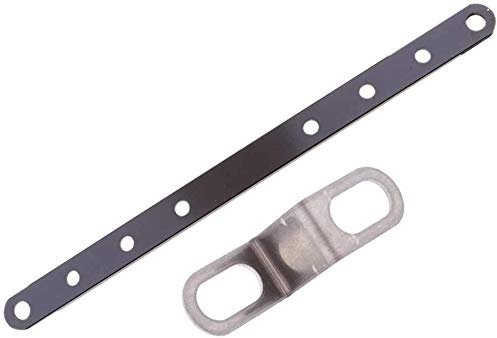 Motorcycle Exhaust Muffler Pipe Mounting Clamp Bracket Z & Strap