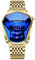 rorios Mode Herrenuhr Analog Quarz Armbanduhr Kreative Männer Uhren mit Edelstahl Armband Wasserdicht Cooles Armbanduhren für Herren