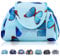 Lazy Kosmetikbeutel mit Kordelzug Portable Große Kosmetiktasche Reisetasche Make up Beutel Aufbewahrung Organisator für Damen Mädchen (Schmetterling)