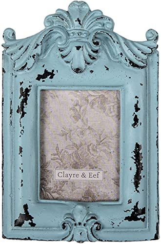 Clayre & Eef Fotorahmen 2F0889 blau 9x1x14 cm / 5x8 cm