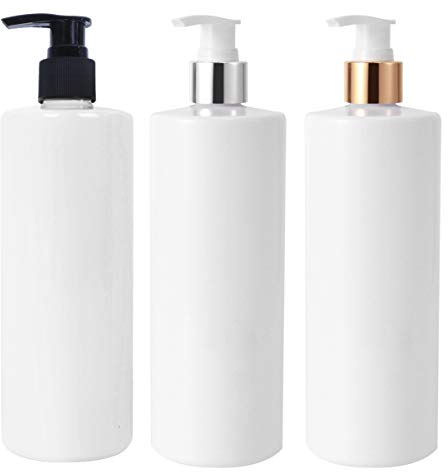 Alipis Leere Pumpenflaschen 500 Ml Shampoo Flaschen Nachfüllbare Pumpenlotion Flaschen Toilettenflaschen Creme Behälter für Shampoo Lotion Seifendusche 3Pcs