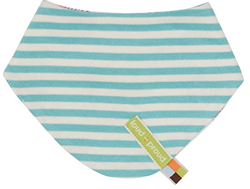 loud + proud Unisex Baby Zum Wenden, GOTS Zertifiziert Halstuch