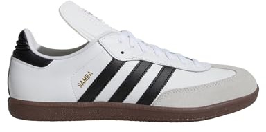 adidas Football Shoes Halle Samba Classics IC, White / black., 9.5 UK