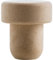 Tappi A Fungo Liscio Sughero Beige Classici Sintetici - Tappi per Bottiglie liquori ed Amari - Diametro d. 19 - Testa / 29 x 19 mm