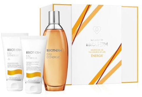 Biotherm Eau Energie Geschenkset (Edt 100ml + Duschgel 50ml + Body Milk 50ml)