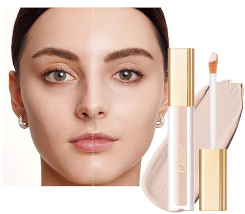 Oulac Full Coverage Concealer - Long Lasting Fair Under Eyes Makeup, Multipurpose, Moisturising & Hydrating Formula, Shade: W0 Fair