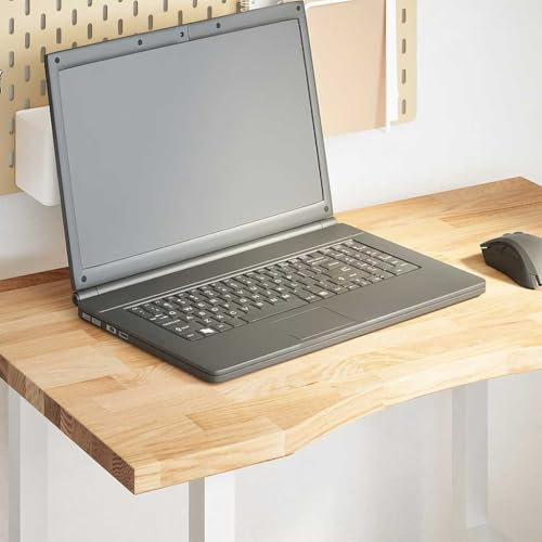 Brokky Schreibtischplatte Massivholzplatte Tabletop Tischplatte Holz Tischplatten Unbehandelt 80x50x2,5 cm Massivholz Eiche
