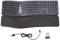 Oreilet Wireless Ergonomic Keyboard, 111 Keys Split Design Keyboard with Wrist Rest, Rechargeable Comfortable Key Boards USB Ergo Keyboard for Win 98 Me 2000 7 8 10