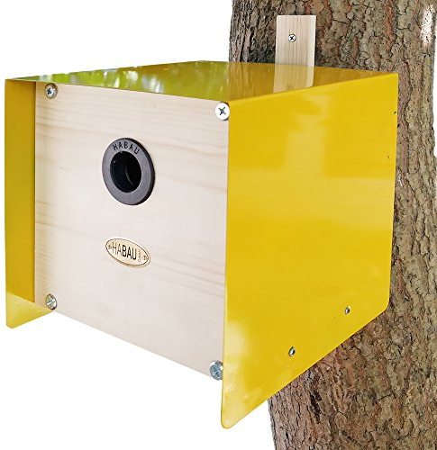HABAU 2921 Nistkasten Cube, gelb