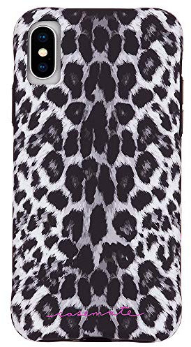 Case-Mate CM038134 Wallpapers Case for Apple iPhone XS Max - Grey Leopard