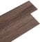 INMOZATA 36Pcs Self-Adhesive PVC Flooring Planks Floorboard Planks Waterproof Floor Wall Stickers for Kitchen Bathroom Home Floor Tile (Smoked Oak)