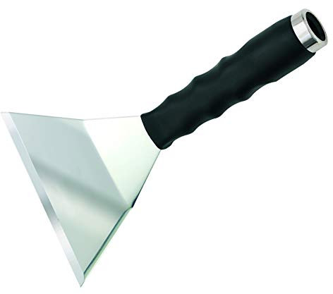 IVY Classic 23075 7 Heavy-Duty Bent Pole Scraper with Stainless Steel Blade, 1-Pack