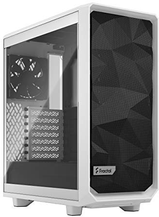 FRACTAL Design Meshify 2 Compact White TG Clear Tint Midi Tower Gaming Gehäuse FD-C-MES2C-05