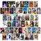 ZPPLD Anime Wandcollage Set,Wall Collage Kit,50 Stück ästhetisches Bild,Anime Poster Kunstposter für Wohnheim-Dekor, Wandkunstdrucke für VSCO Mädchen Jungen… (Anime Film D)