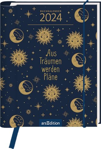 Taschenkalender Aus Träumen werden Pläne 2024: Handlicher Taschenkalender mit Wochenkalendarium für alle Träumejäger:innen