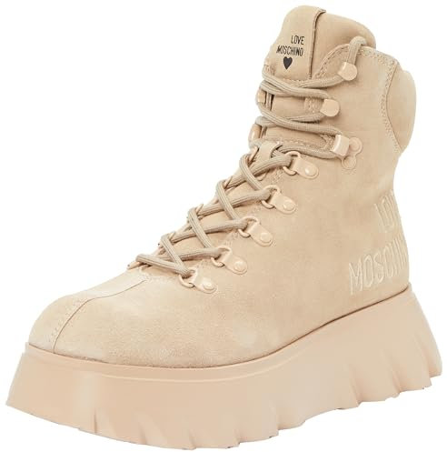 Love Moschino STIVALETTI Donna, Sabbia, 38 EU