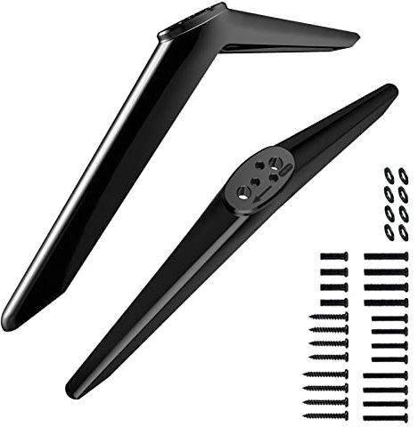 Supporto di base aggiornato per TCL 28 32 40 43 49 50 55 65 gambe TV Roku per TV TCL Roku gambe con set di viti