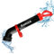 HANGER 121530 Bomba de desatascado Profesional H' Pump con 2 Puntas para fácil extracción de tuberías, Negro