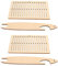 HEEPDD Weaving Tool Craft Weaving Kit Easy to Use Knitting Machine Kit DIY Making Weaving Pappelholz Haushalt Weaving Kit Weaving Kit Craft