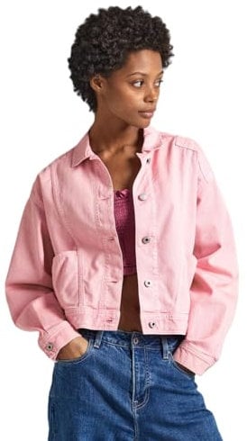 Pepe Jeans Turner Clr Veste, Rose (Rose), M Femme