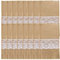 50 Stück Jute Bestecktaschen Besteckbeutel Besteckhalter Sackleinen mit Spitze Messer und Gabeln Besteck Set Hochzeit Vintage Deko Tischdeko für Party Zuhause Hochzeit Geburtstag Weihnachten Ostern