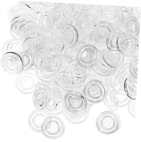 Transparente Antirutsch Pads für Glastischplatten, 200 Stück, Pp