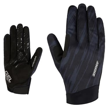 Ziener Herren CROM Touch Long Fahrrad/Mountainbike/Radsport-Handschuhe | Langfinger mit Touchfunktion - atmungsaktiv,dämpfend