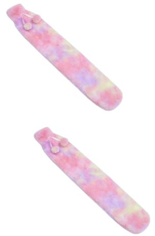 minkissy 4 Stück Wärmflasche Isolierte Tasche Mikrowellengeeignete Handwärmer Heiße Taschen Winter Handwärmer Heißwasserbeutel Verdickte Handwärmer Gummi Schutz Warmwasserbeutel