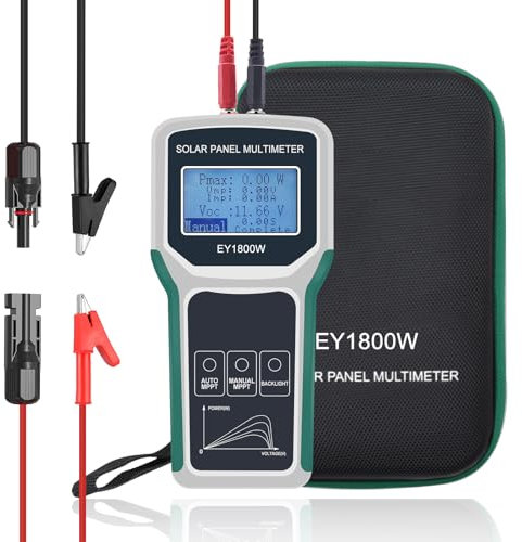 Ligowi 1800W Fotovoltaico Pannello Solare Tester MPPT Multimetro Pannelli Solari Tester Con Funzione di Protezione Ricarica Solare