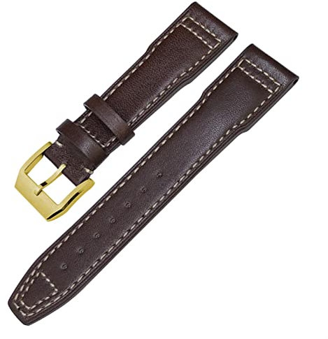 Echtes Lederarmband für IWC Mark XVIII Le Petit Prince Pilotu2019s Uhr 20mm 21mm 22mm Rindslederarmband