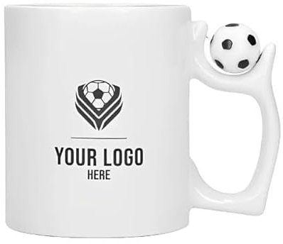 Expression Expert Personalised Football Mug with Photo Best Football Player Gift, Customised Coffee & Tea Mug Personalised Gift for Girls & Boys, Customised Photo Printed Cup for Birthday Fathers Day