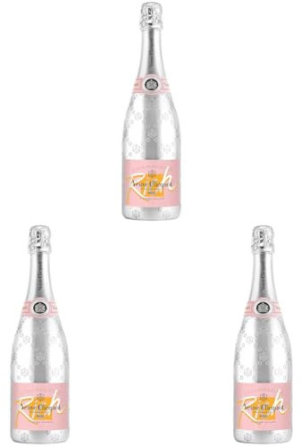 Veuve Clicquot Rich Rosé Champagne, 75cl (Pack of 3)