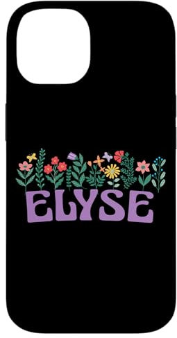 Wildflower Floral Elyse Vorname Muttertag Frauen Hülle für iPhone 14